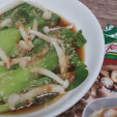 Cách Làm Cải Thìa Hấp Nấm | Đơn Giản, Hấp Dẫn