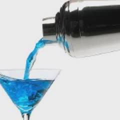 Cách làm Cocktail Blue Fizz