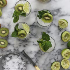 Cách làm cocktail kiwi bạc hà