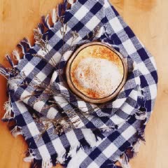 Cách làm Cocktail Trứng sữa tươi rượu rum béo ngậy
