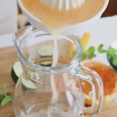 Cách pha mojito bưởi tươi mát