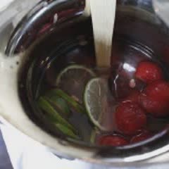 Cách Pha Sangria Dưa Hấu Với Cherry Tuyệt Ngon