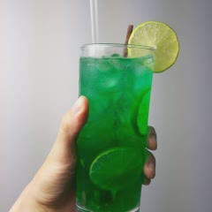 Cách làm Soda bạc hà chanh