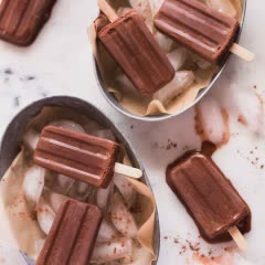 Cách làm Kem chocolate cốt dừa