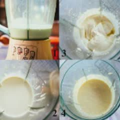 Cách làm Kem Dừa Bằng Máy Xay Sinh Tố đơn giản cho cả nhà