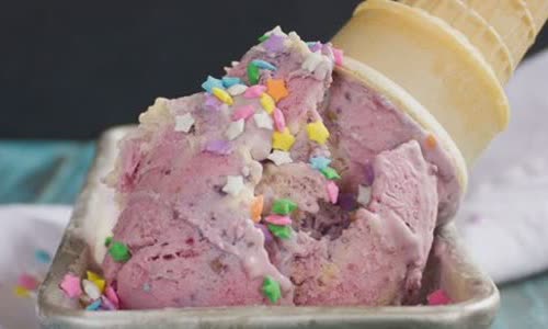Cách làm Kem Kì Lân - Unicorn Ice Cream