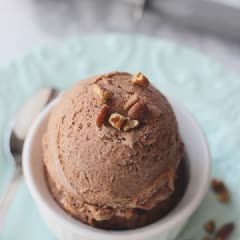 Cách làm Kem Nutella chuối