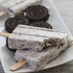 Cách làm kem oreo que