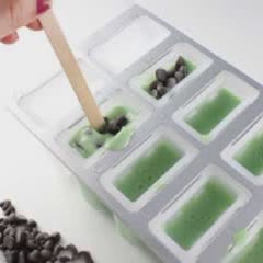 Cách làm kem que bạc hà chocolate