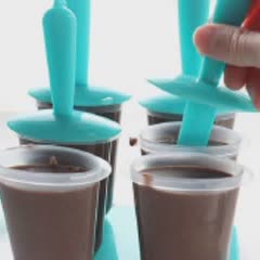 Cách làm kem que chocolate