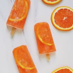 Cách làm kem que rượu cam