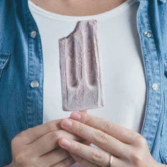 Cách làm Kem que sữa đậu đỏ