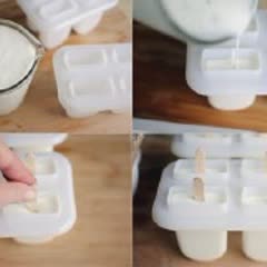 Cách Làm Kem Sữa Chua Chanh Dừa Mát Lạnh Cho Bé