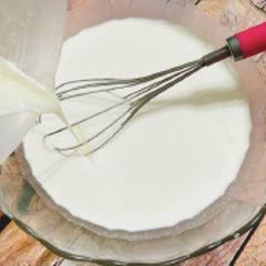 Cách làm Kem Sữa Dừa béo ngậy, mát lạnh giải nhiệt mùa hè 