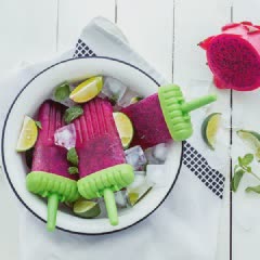 Cách làm kem thanh long ruột đỏ
