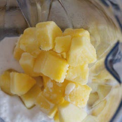 Cách làm Kem thơm cốt dừa