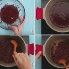 Cách làm kem trà xanh đậu đỏ bằng máy sinh tố