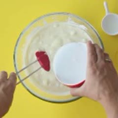 Cách làm Kem xoài cốt dừa