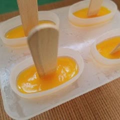 Cách làm kem xoài que giải nhiệt