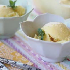 Cách làm Kem xoài sữa chua dẻo mịn