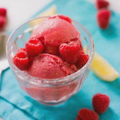 Cách làm Sorbet mâm xôi