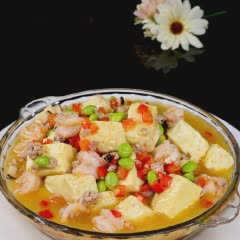 Cách làm Đậu Hũ Trứng Sốt Tôm Thịt Băm ngon cơm cực kỳ