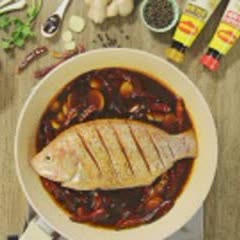 Cách làm Cá diêu hồng kho sốt Singapore