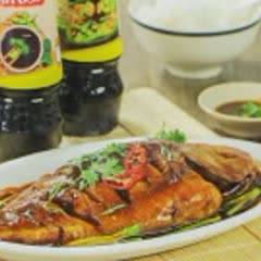 Cách làm Cá diêu hồng kho sốt Singapore