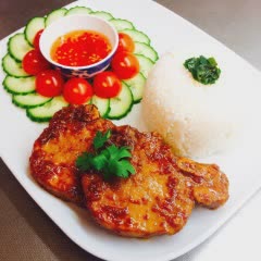 Cách làm Sườn Cốt Lết Rim Nước Dừa mật ong đậm đà