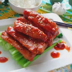 Cách làm sườn rim chua ngọt ngon cơm