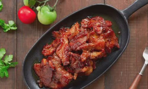 Cách làm Thịt nạc vai ram sốt tương ngọt