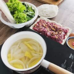 Cách làm Bò Nhúng Giấm với công thức giấm đặc biệt