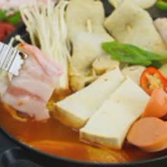 Cách nấu Lẩu kim chi và thịt nướng Hàn Quốc