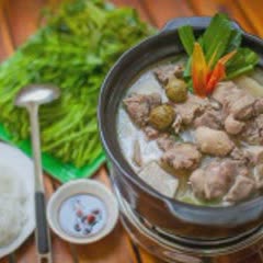Cách Làm Lẩu Vịt Om Trái Sấu Lạ Miệng Thơm Ngon
