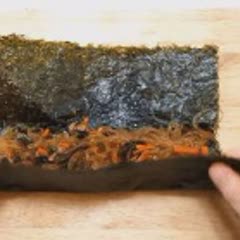 Cách Làm Miến Cuộn Rong Biển Chiên Giòn Đơn Giản