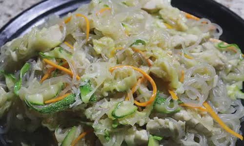Cách làm Miến Hàn Quốc xào rau củ