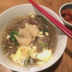 Cách làm miến thịt bò trứng