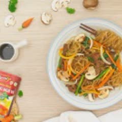 Cách Làm Miến Trộn Bò Xốt Ngũ Vị Dai Ngon Cho Bữa Sáng