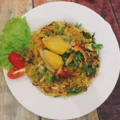 Cách làm miến xào cua biển