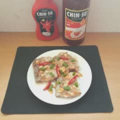 Cách làm Cá Hố Chiên Tỏi Mè và nước mắm tương ớt Chin-su