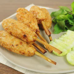 Cách Làm Chạo Tôm Cá Bọc Sả | Thơm Lừng Cả Nhà