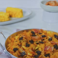 Cách làm cơm chiên kim chi kiểu Hàn Quốc