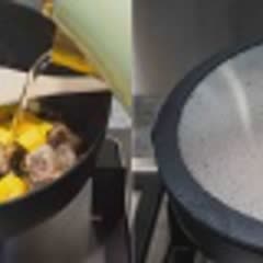 Cách làm Cơm chiên sườn bí đỏ