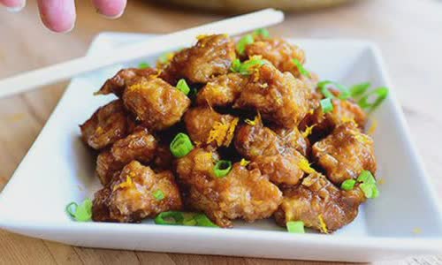 Cách làm Gà Viên Chiên Giòn sốt cam chua ngọt hấp dẫn