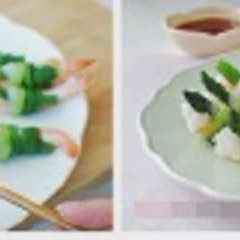 Cách Làm Hành Cuộn Tôm Kiểu Hàn Thơm Ngon Đơn Giản
