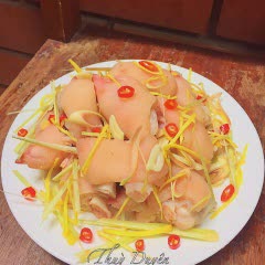 Cách làm móng giò ngâm chua ngọt