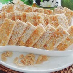 Cách làm kẹo đậu phộng mè giòn tan
