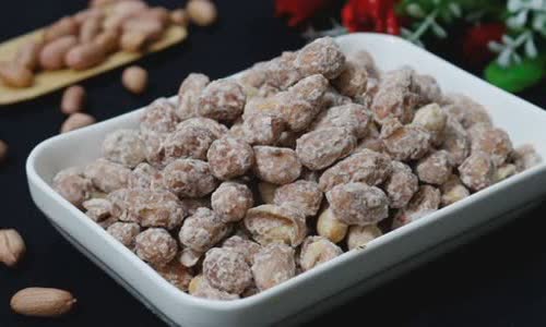 Cách làm mứt đậu phộng bọc đường