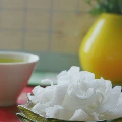 Cách làm mứt cùi dừa dẻo