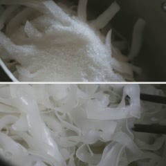 Cách làm mứt cùi dừa dẻo